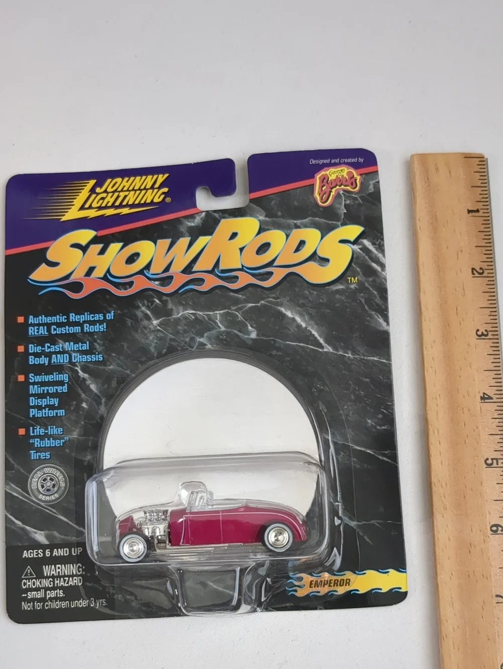Johnny Lightning Showrods Emperor George Barris Die Cast Car